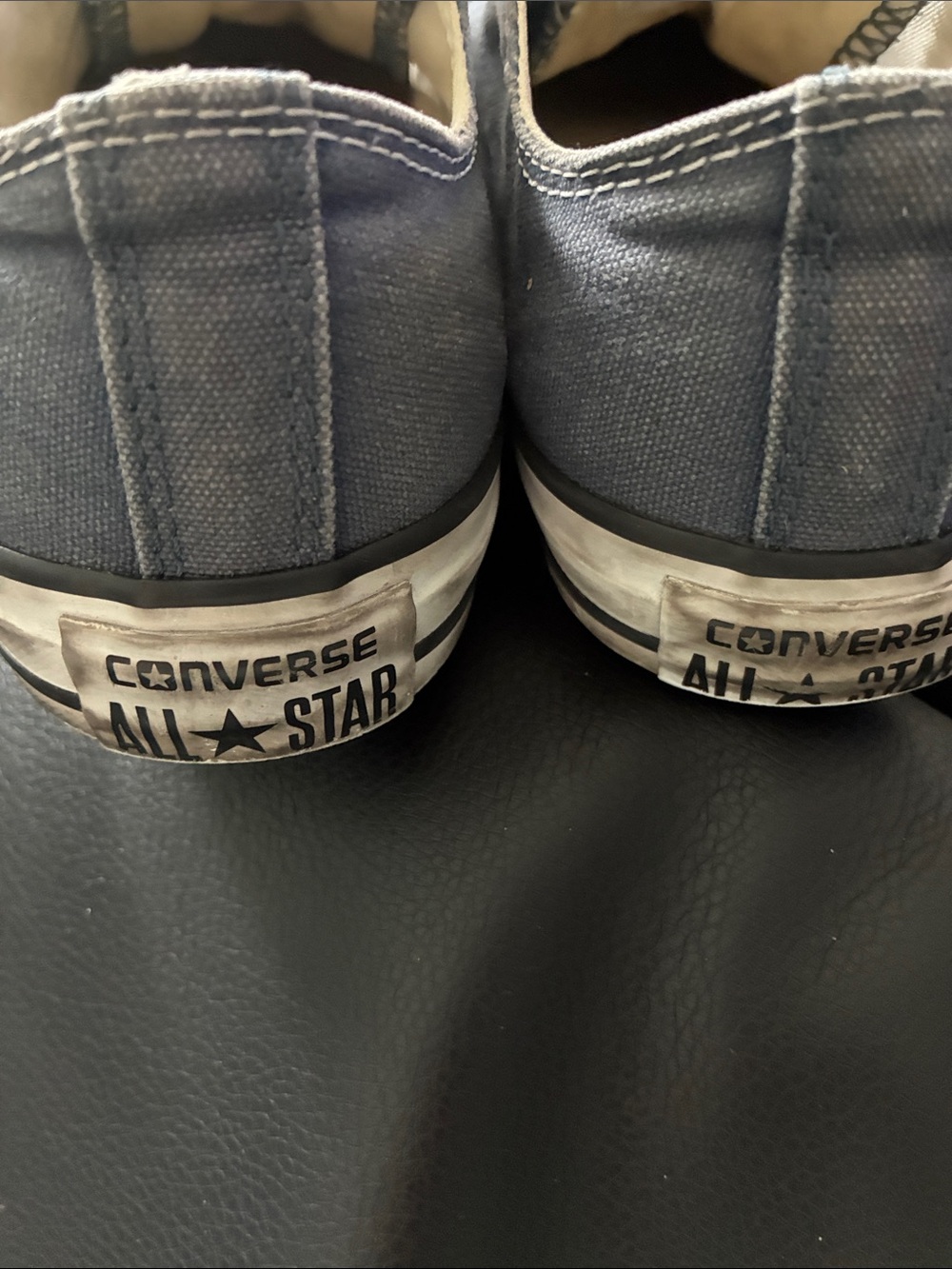 Converse Top Sneakers - Navy Blue & White - Picture 4 of 6